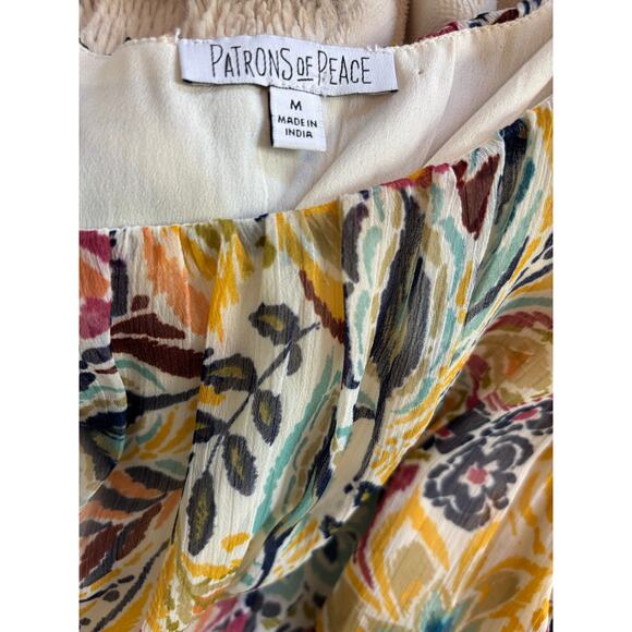 Patrons of Peace Floral Dress, Size Medium Cottage Feminine - Picture 5 of 9